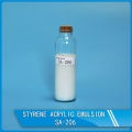émulsion de styrène acrylique sa-206 