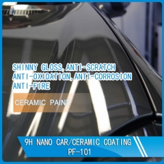vente chaude 9h de voiture anti-rayures brillant nano revêtement en céramique revêtement en verre nano revêtement produits de soins automobile