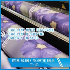 résine de polyester soluble dans l'eau