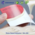 Colle adhésive de stratification sèche acrylique à base d'eau pour papier sur film plastique
 