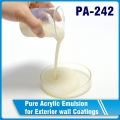 émulsion acrylique pure pour revêtements muraux extérieurs pa-242 