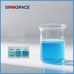 Colorant liquide polymère spécial pour matériaux moussants