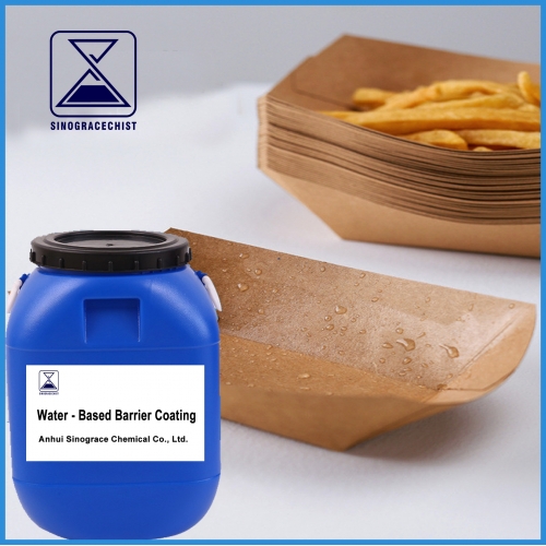 Revêtement à base d'eau pour gobelets en papier sans plastique