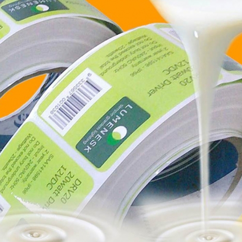 PSA à base d'eau pour étiquettes de film lavables