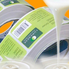 PSA à base d'eau pour étiquettes de film lavables