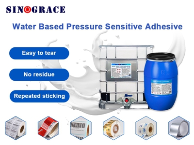 Etude sur les caractéristiques et l'application des adhésifs sensibles à la pression à base d'eau