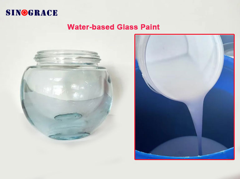 What kind of resin is better for water-based glass paint