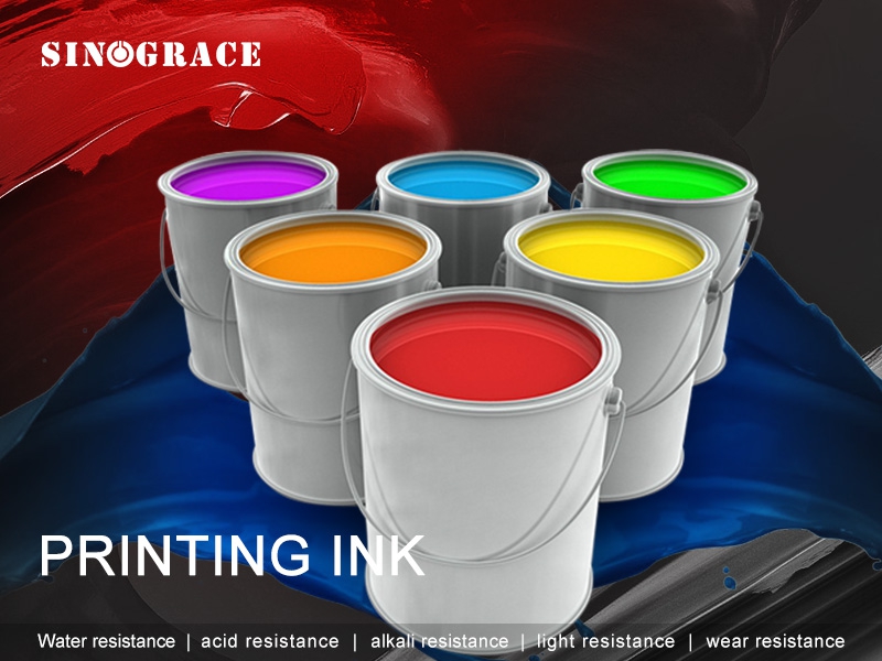 Application de résine acrylique à base d'eau : Encre à base d'eau