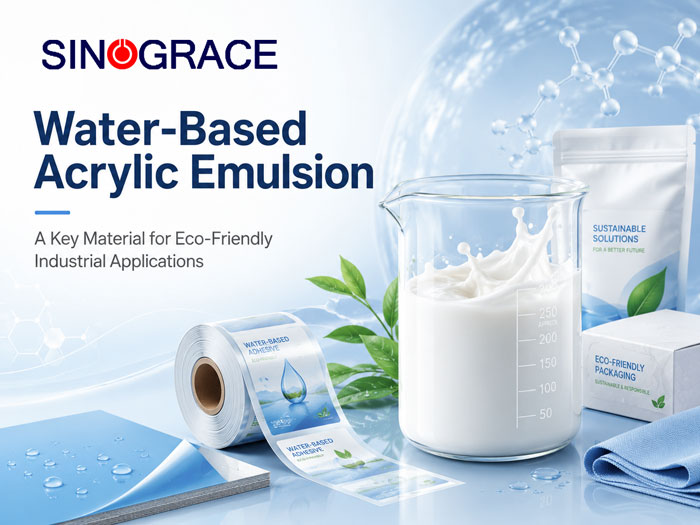 Water-Based Acrylic Emulsion Becomes a Key Material as Industries Shift Toward Eco-Friendly Formulations